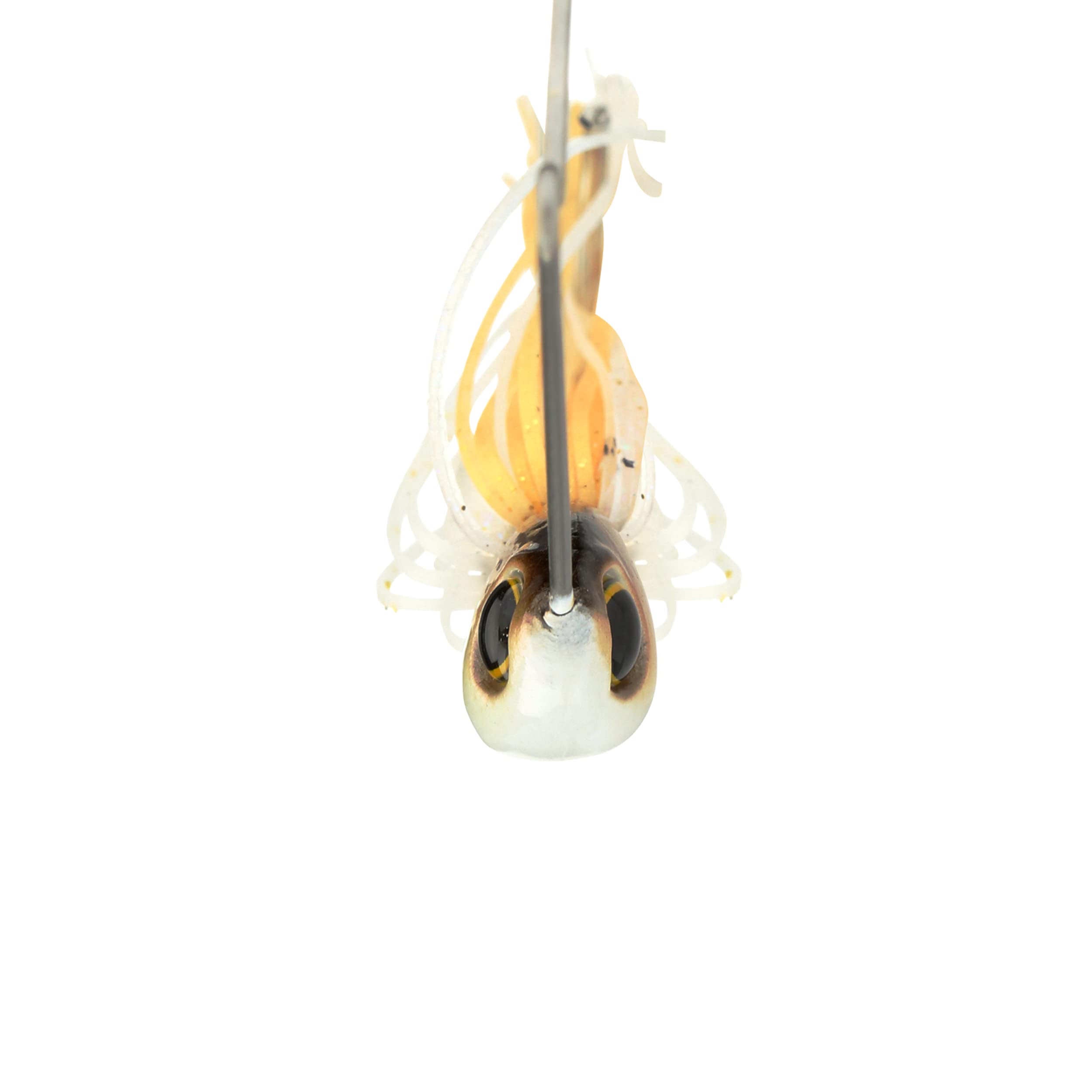 SHIMANO Pink Smelt Swagy Strong TW Spinnerbait side profile highlights lifelike wobble.
