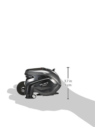 SHIMANO Play 3000 electric reel with 3.9 gearbox enables versatile retrieves.