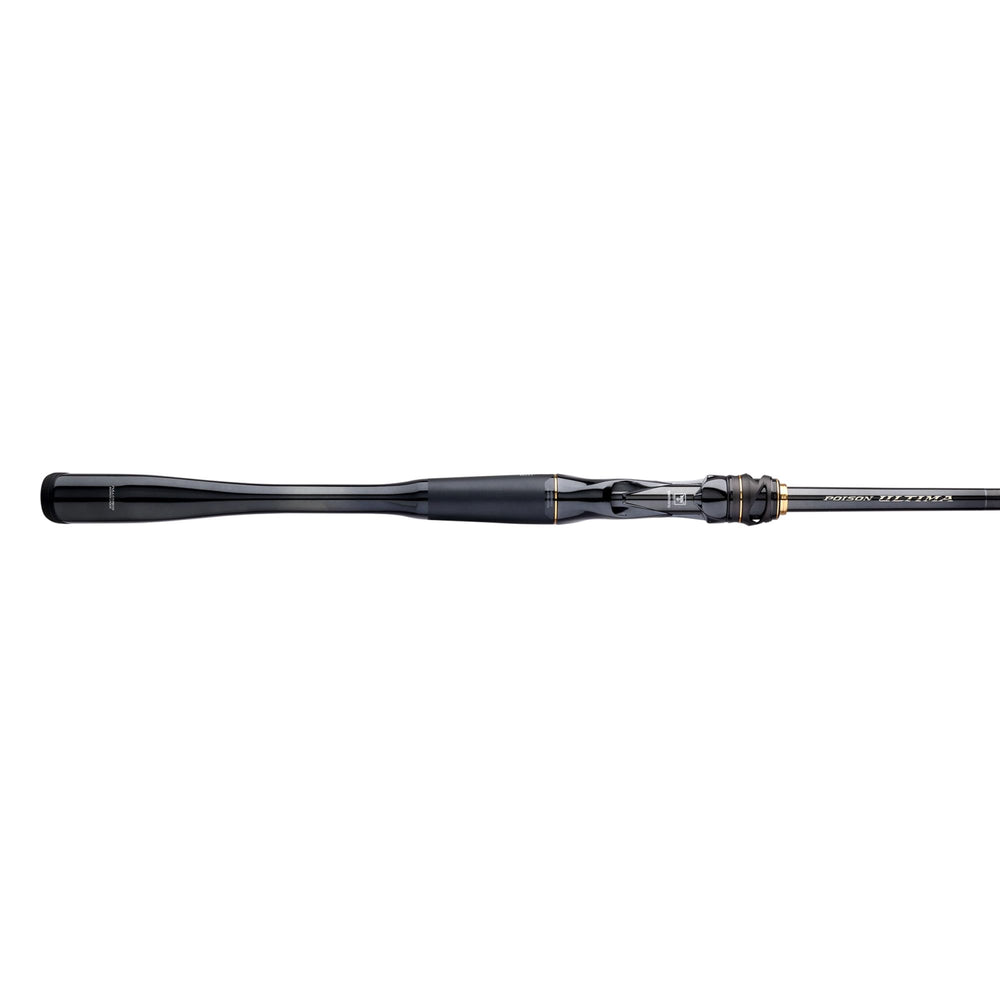 Shimano Poison Ultima 7-2ft rod with full carbon monocoque grip for sensitive feel.