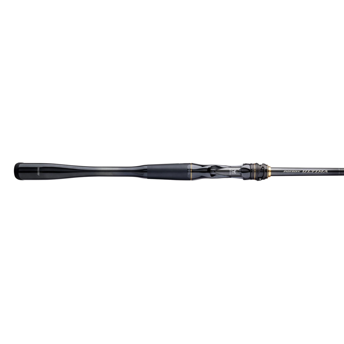 Shimano Poison Ultima 7-2ft rod with full carbon monocoque grip for sensitive feel.