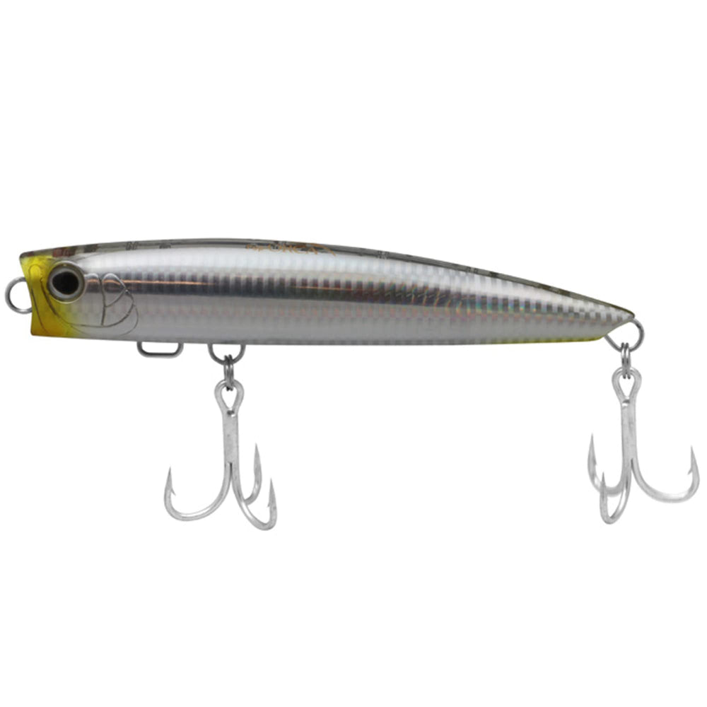 SHIMANO POP-ORCA SLIM 180 front view shows aerodynamic design for long casts.