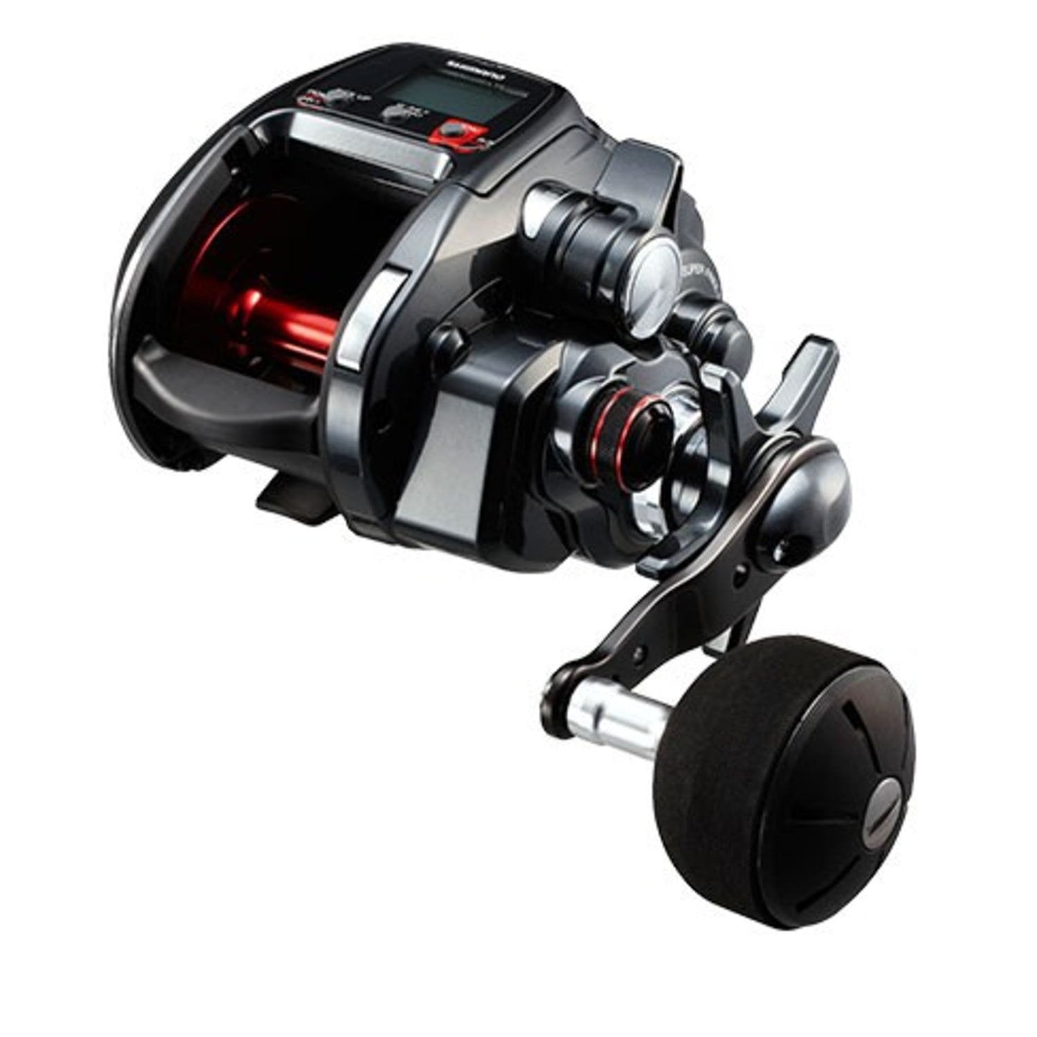 SHIMANO Pureizu 1000 reel front view showcases compact power and one-handed operation potential.