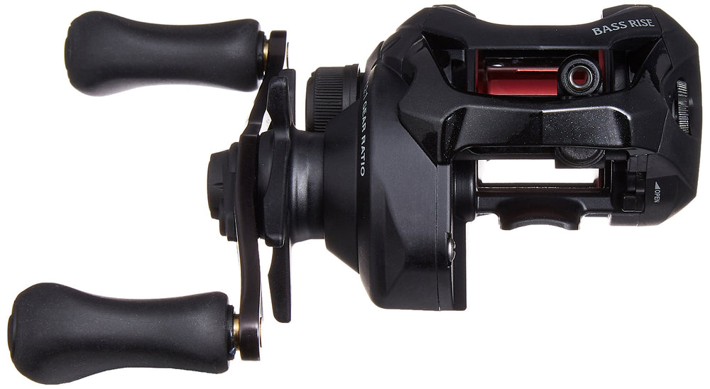 Shimano Reel 18 Basuraizu - handle and spool close-up