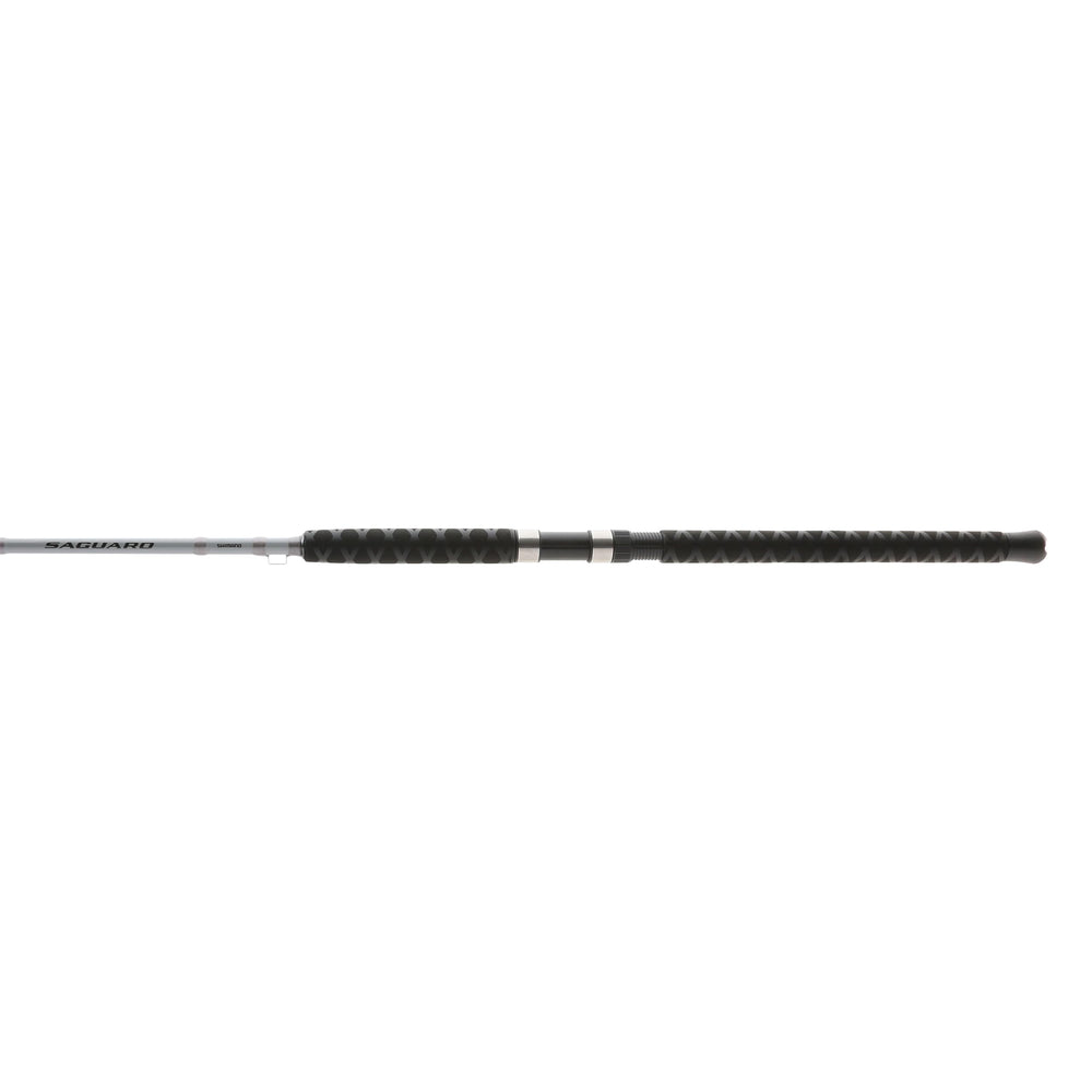 Shimano Saguaro 8'0 boat setup showing versatile saltwater application.
