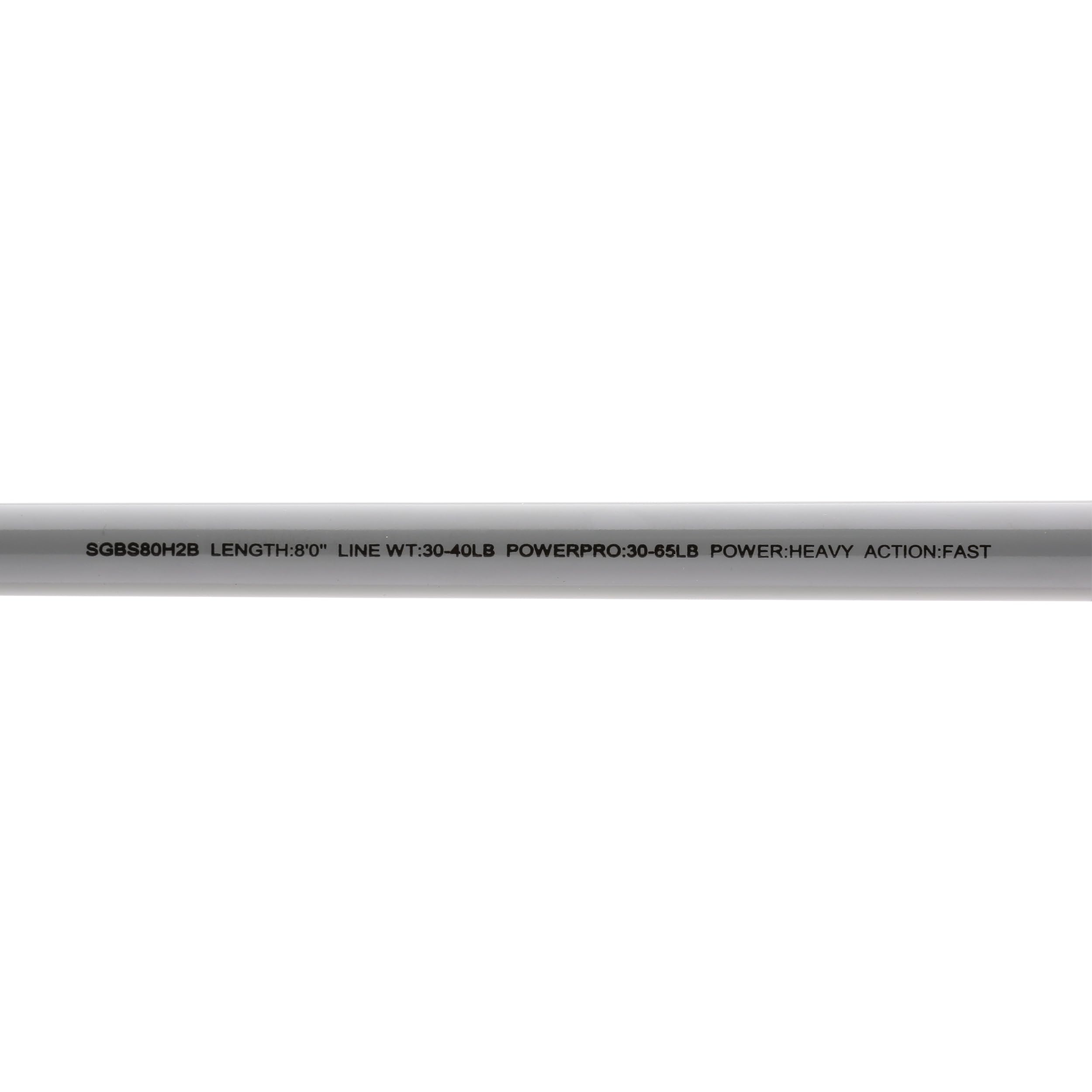 Shimano Saguaro 8'0 two-piece handle grip detail emphasizes comfort.