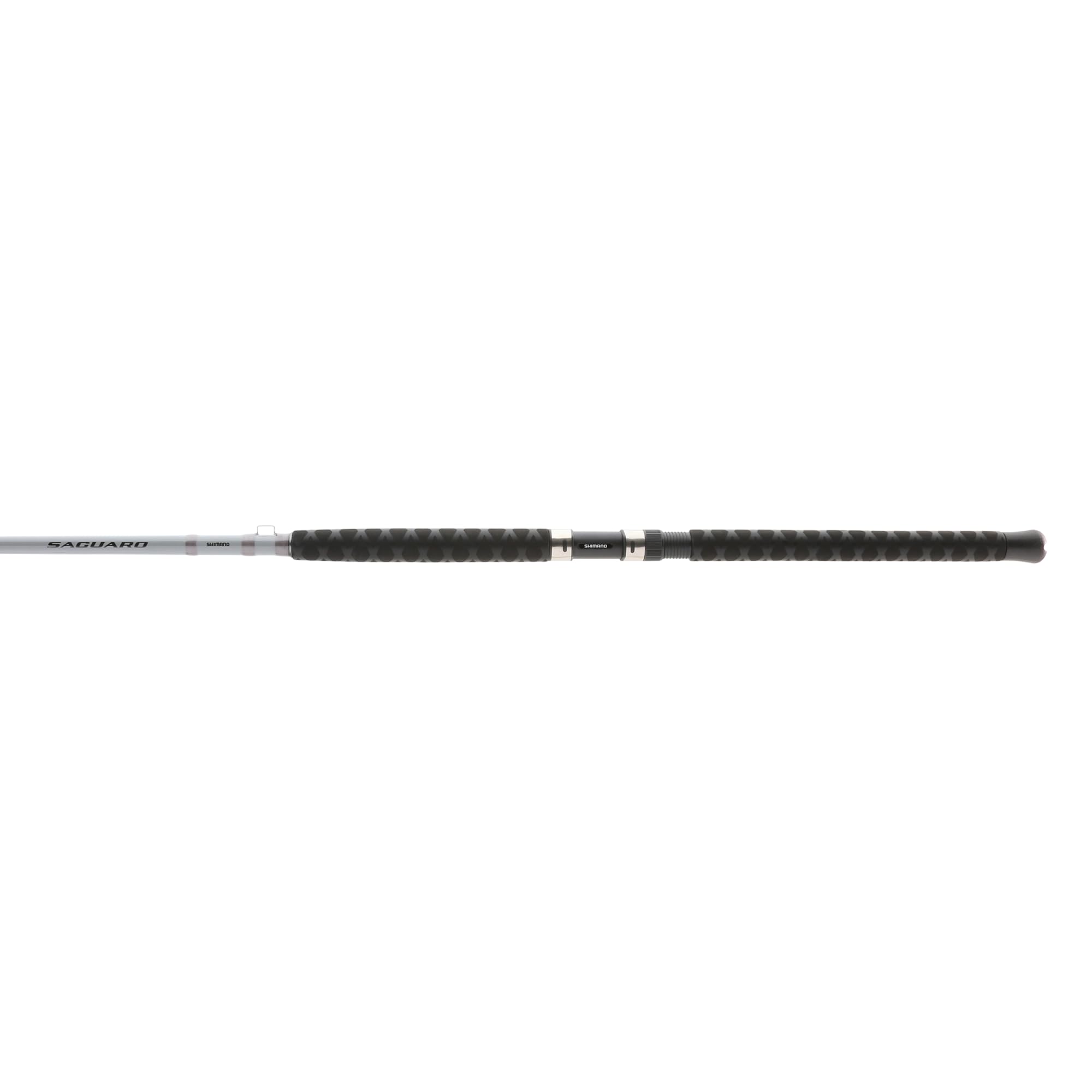 Shimano Saguaro reinforced handle improves grip during long sessions