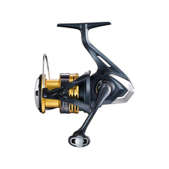 Shimano Sahara FJ Clam Spinning Reel silent-drive detail for quiet retrieves.
