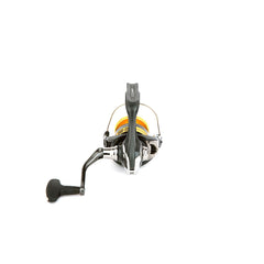 SHIMANO Sahara FJ handle shot emphasizing ergonomic, balanced G-Free design for comfort