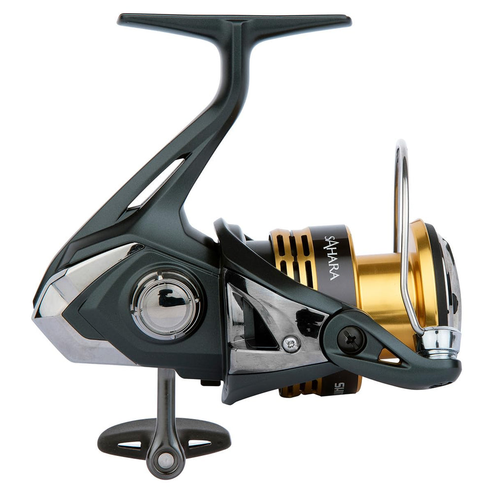 SHIMANO Sahara FJ spool view showing Propulsion Line Management System in action