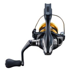 Shimano Sahara FJ Spinning Reel SH2500FJ – side view highlighting G-Free Body
