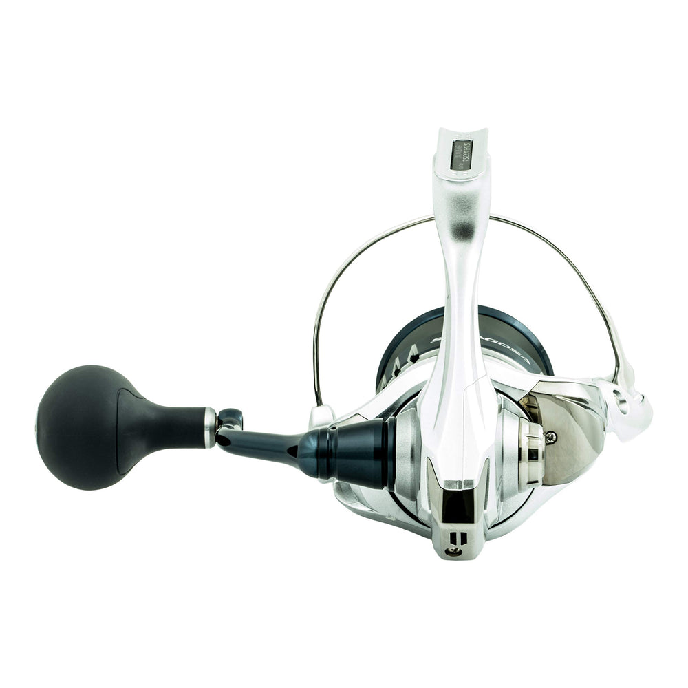 SHIMANO SARAGOSA SW A 5000XG side profile for balanced casting.