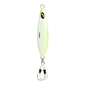 Scale-boost finish on Shimano BF200WFBG reflects lifelike underwater light