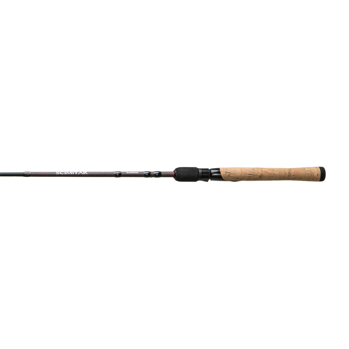 SHIMANO Scimitar 56 UL SPN C rod side view highlights lightweight sensitivity for finesse fishing.