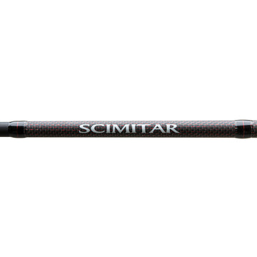 SHIMANO Scimitar 66 M SPN C titanium oxide guides reduce friction and wear