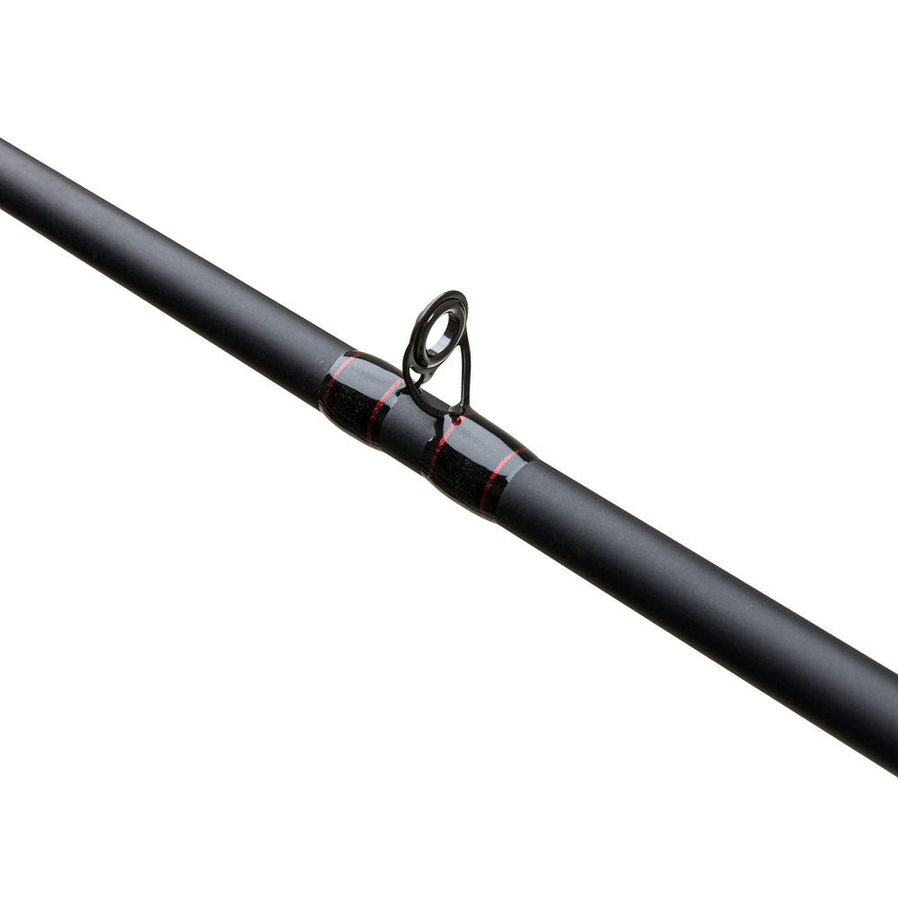Shimano Scimitar cork rear grip for comfortable, controlled handling.