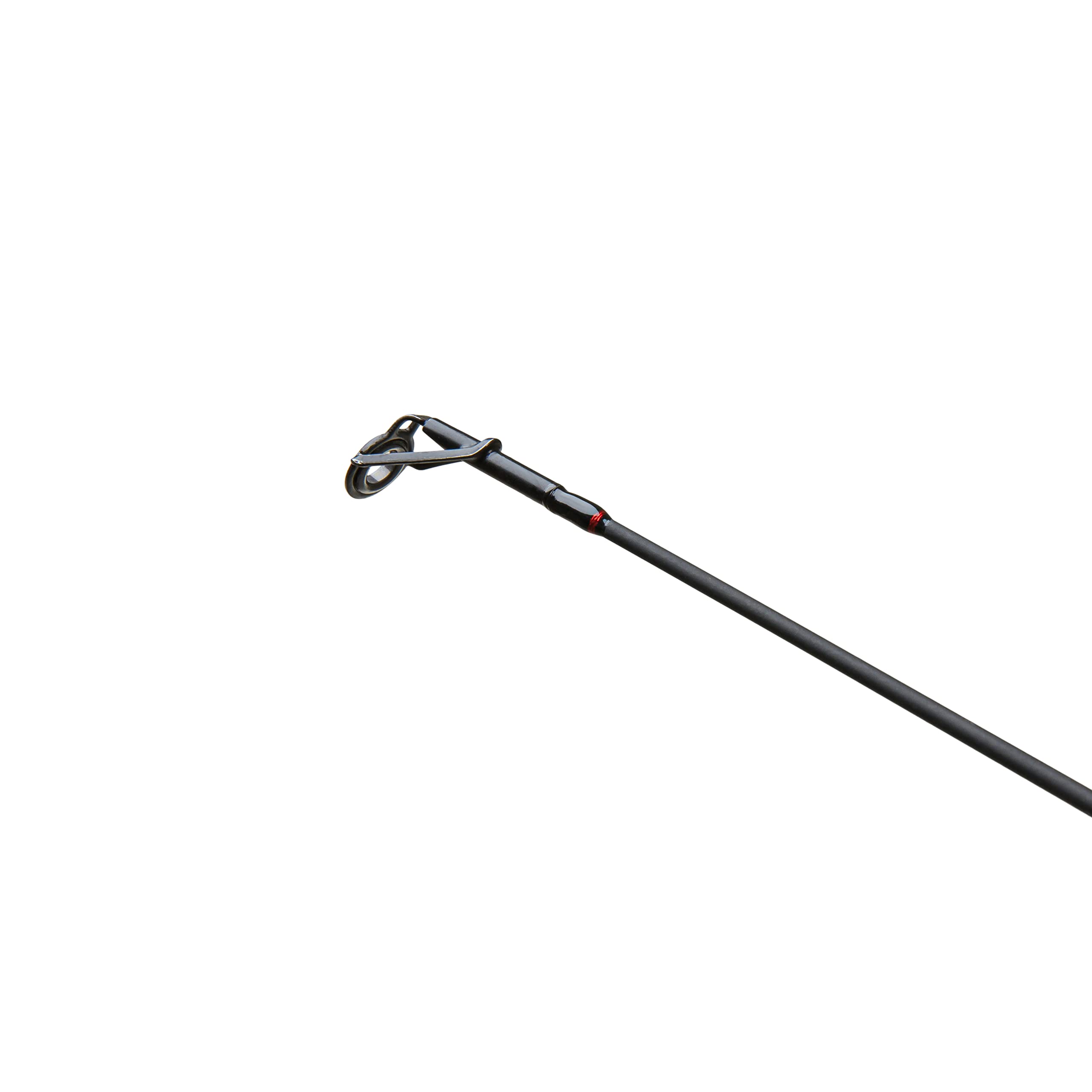 Cork rear grip on Shimano Scimitar spinning rod for comfortable handling