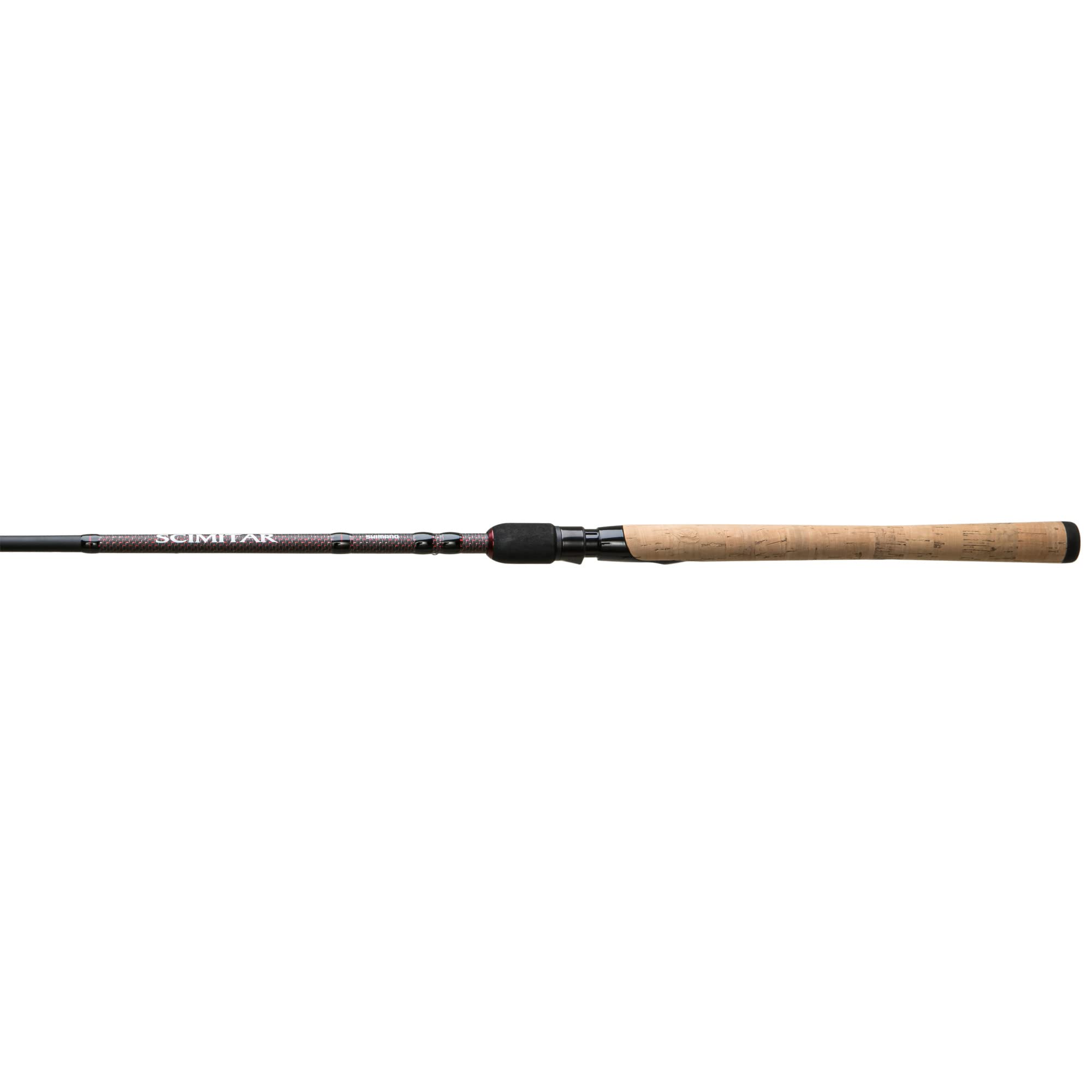 Shimano Scimitar spinning rod front view for versatile casting performance