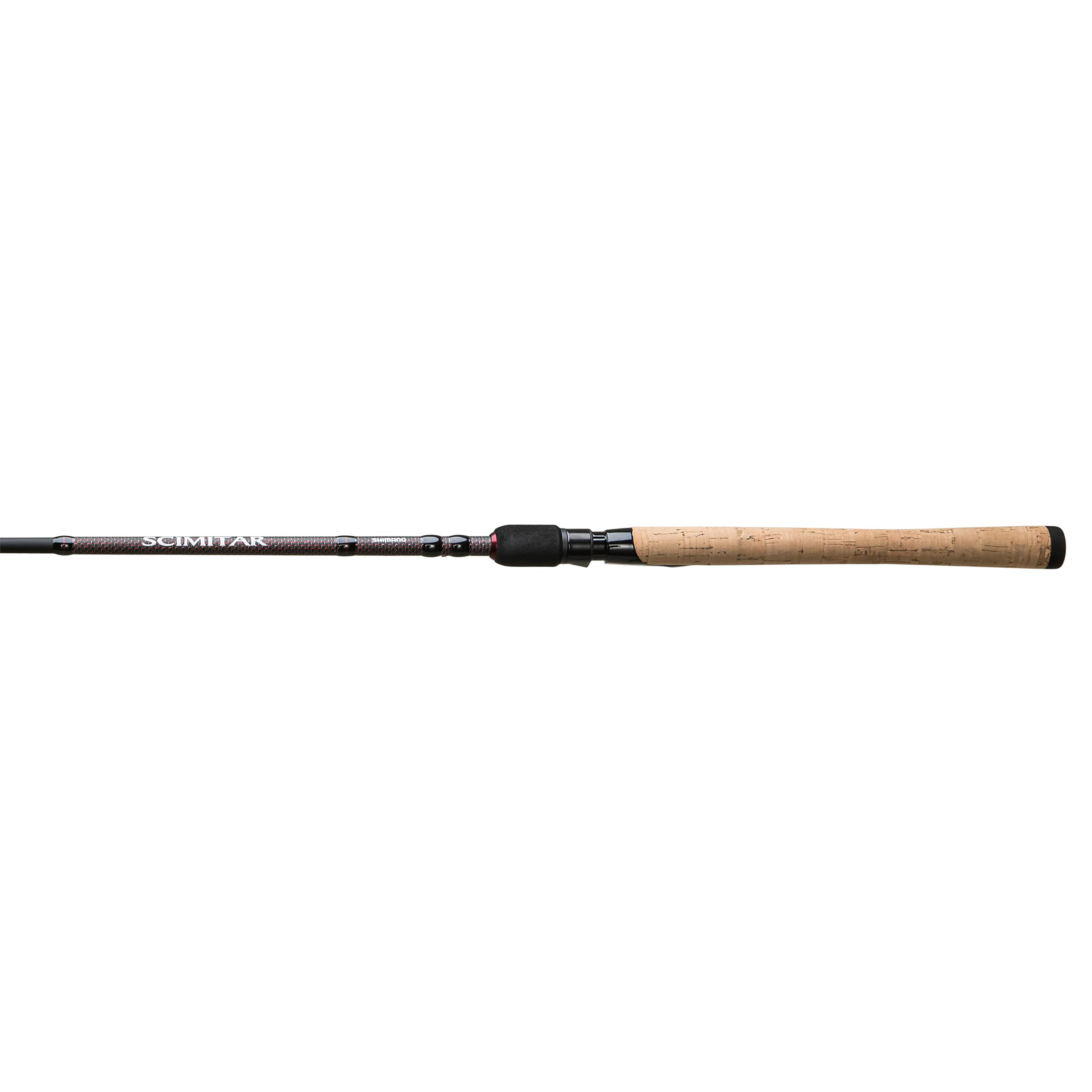 Shimano Scimitar featuring titanium oxide guides for smooth casting