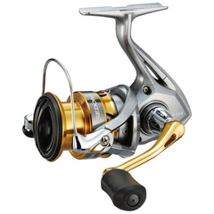 Shimano Sedona 1000 FI spin reel front view shows compact design for easy casting