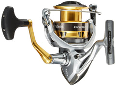 SHIMANO Sedona C5000XG handle closeup with ergonomic grip