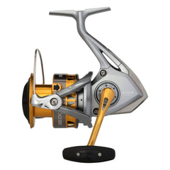 Shimano Sedona FI front spool close-up showing line release and smooth casting potential.