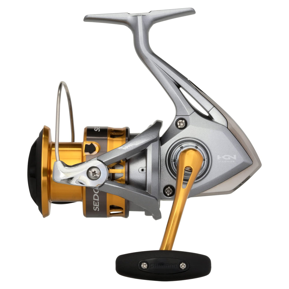 Shimano Sedona FI front view with smooth line control for versatile casting