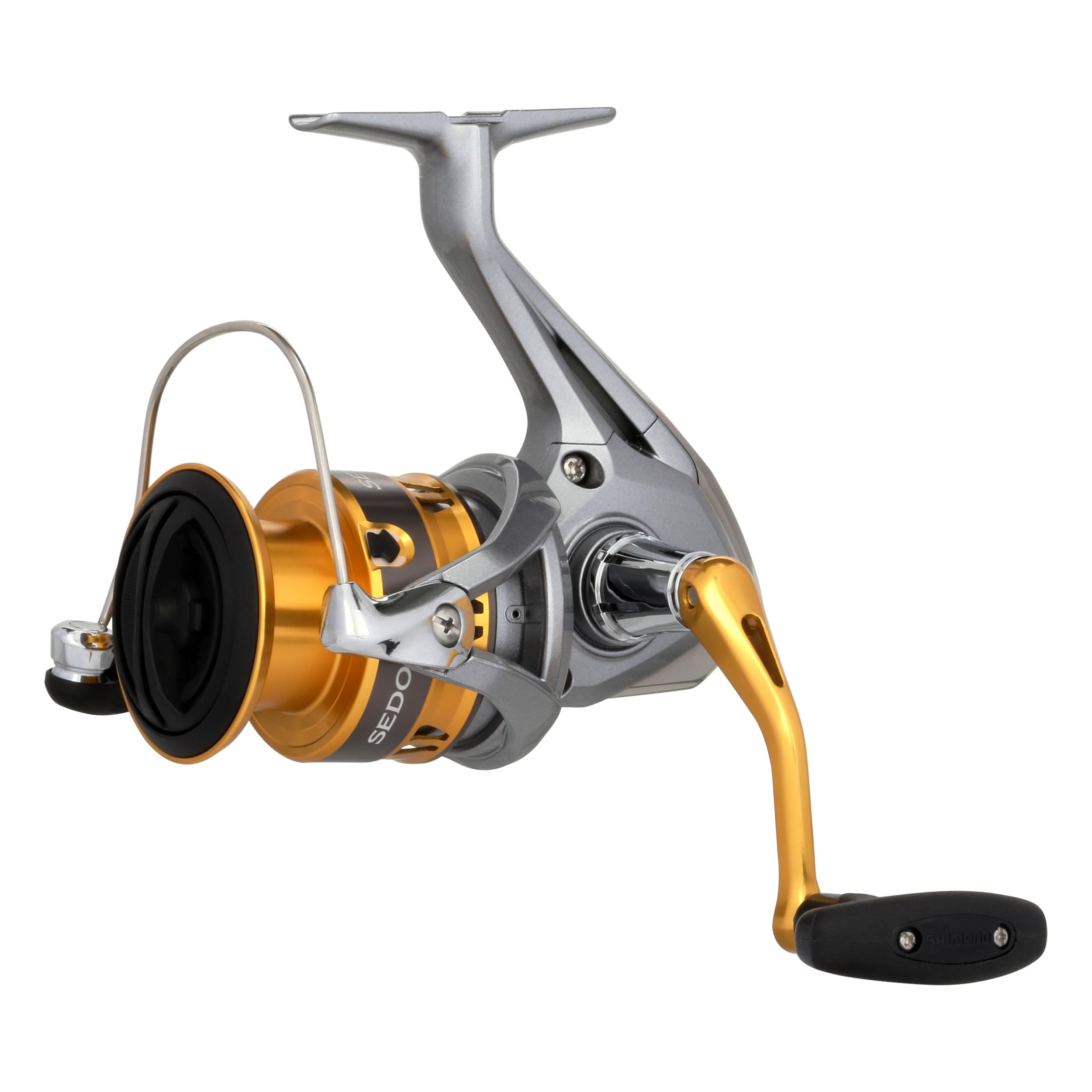 Shimano Sedona FI in use on rod shows real fishing setup
