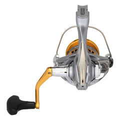Shimano Sedona FI rear view highlighting sturdy construction and balance