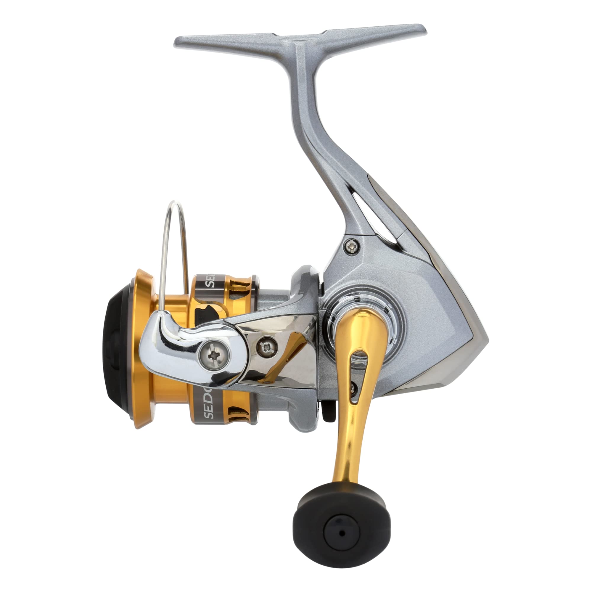 SHIMANO Sedona FI reel front view highlighting compact design for versatile freshwater use.