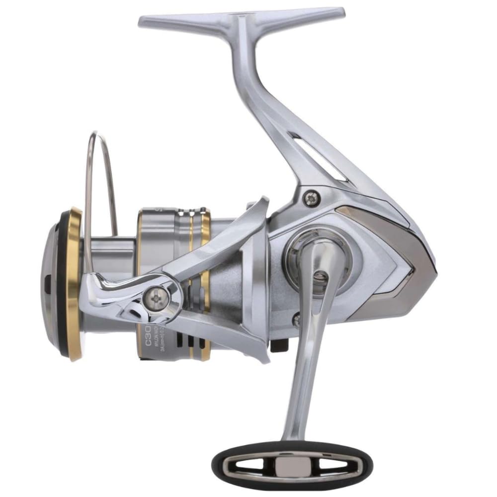 Shimano Sedona FJ reel front view highlighting compact G-Free body for comfortable grip.
