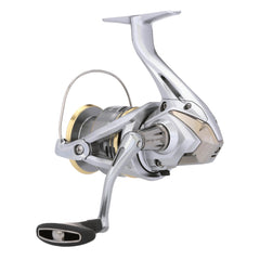 Line management system on Shimano Sedona SE4000XGFJC illustrating clean line lay.