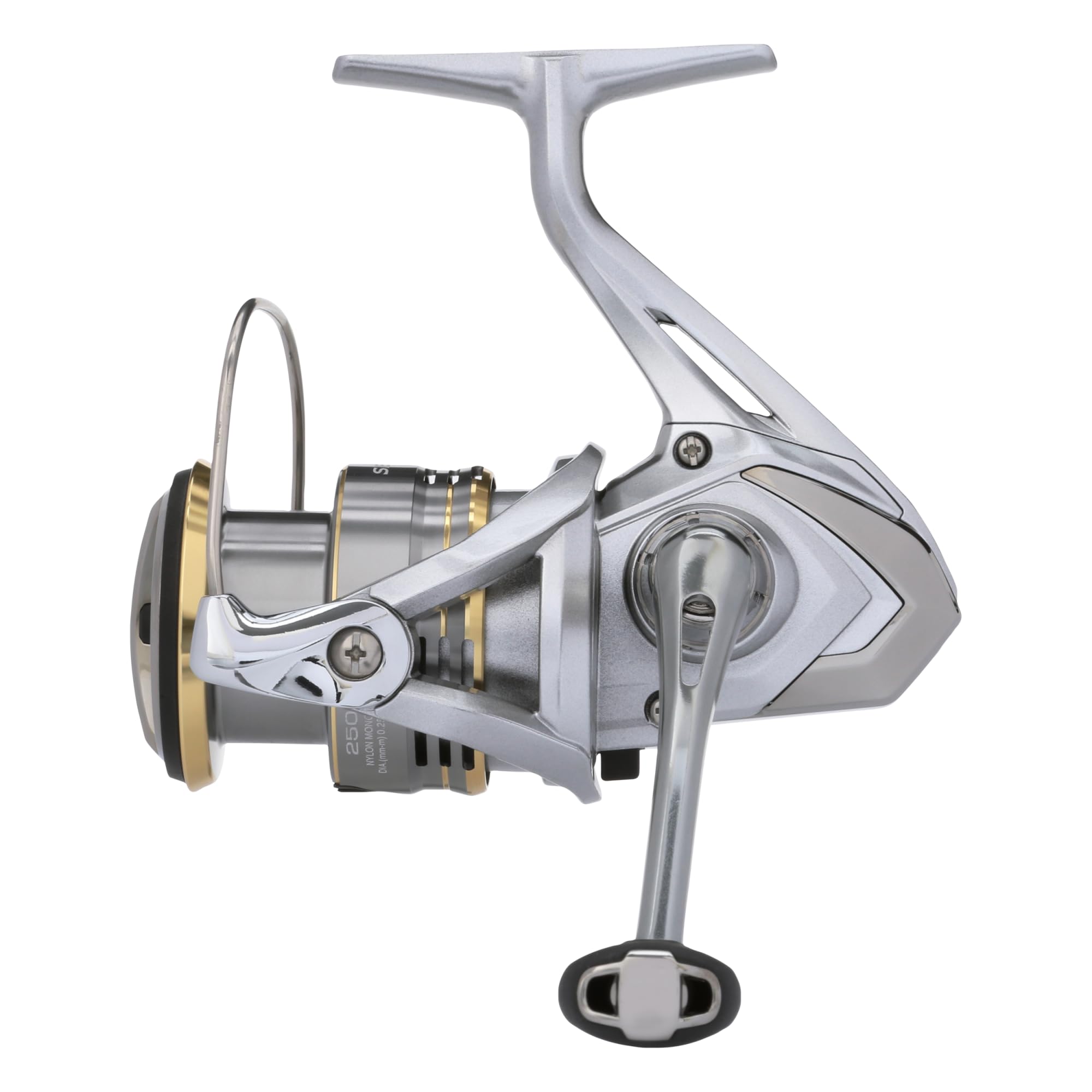 Shimano Sedona SE2500HGFJC close-up showing durable construction for freshwater fishing.