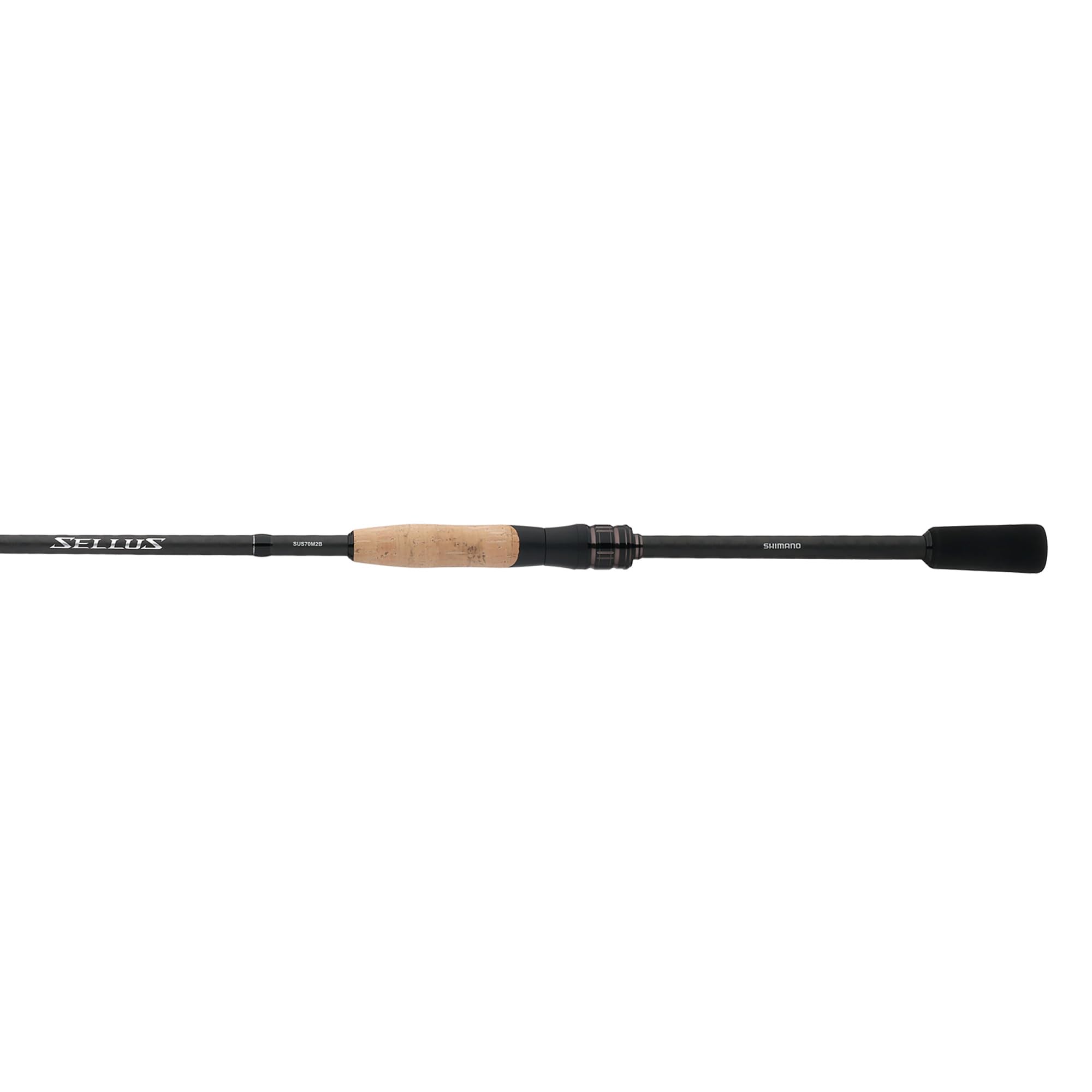 Shimano Sellus B 7ft spinning rod, highlighting balance and control for bass fishing.