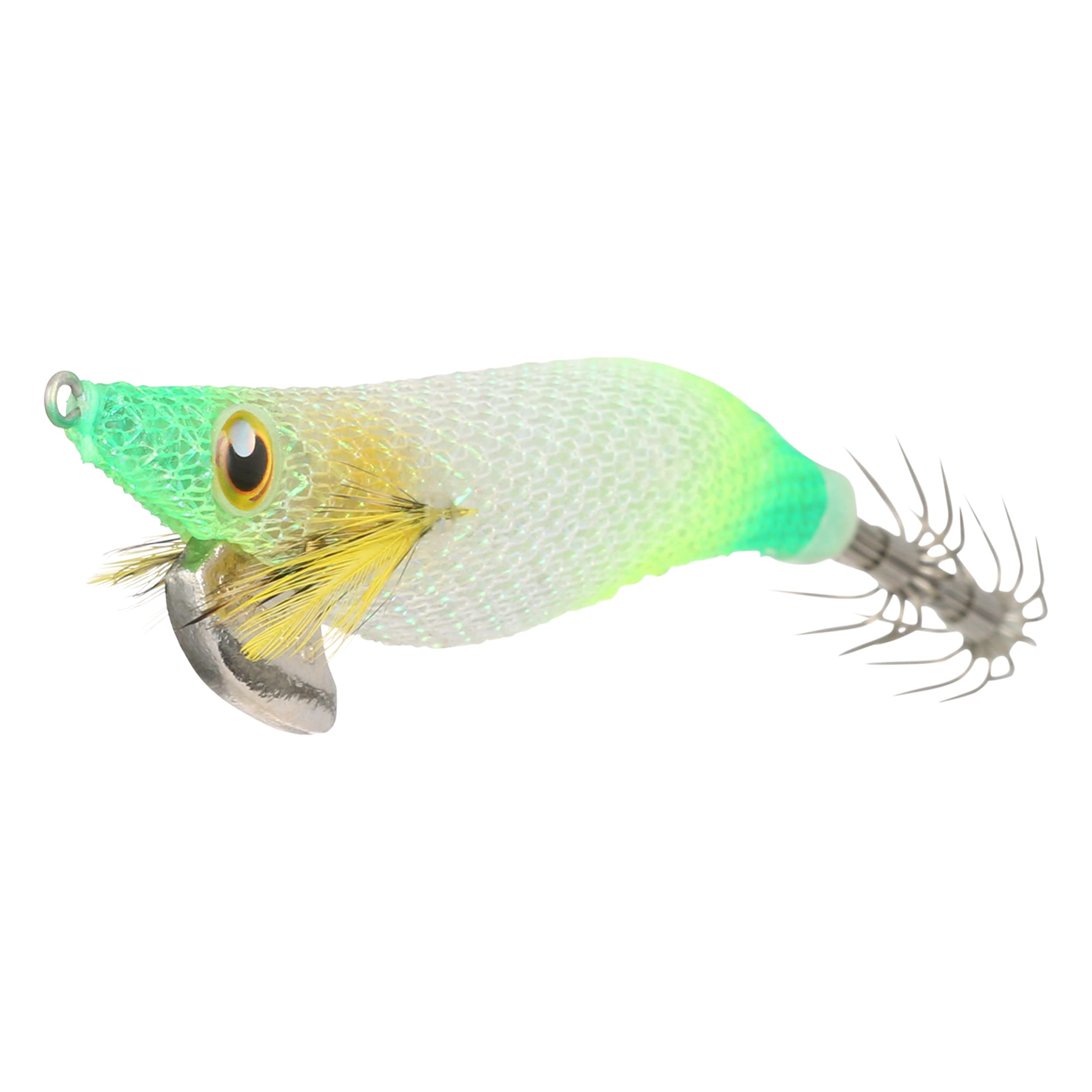 Shimano Sephia Clinch 2.5 FB squid-jig design improves targeting near structure.