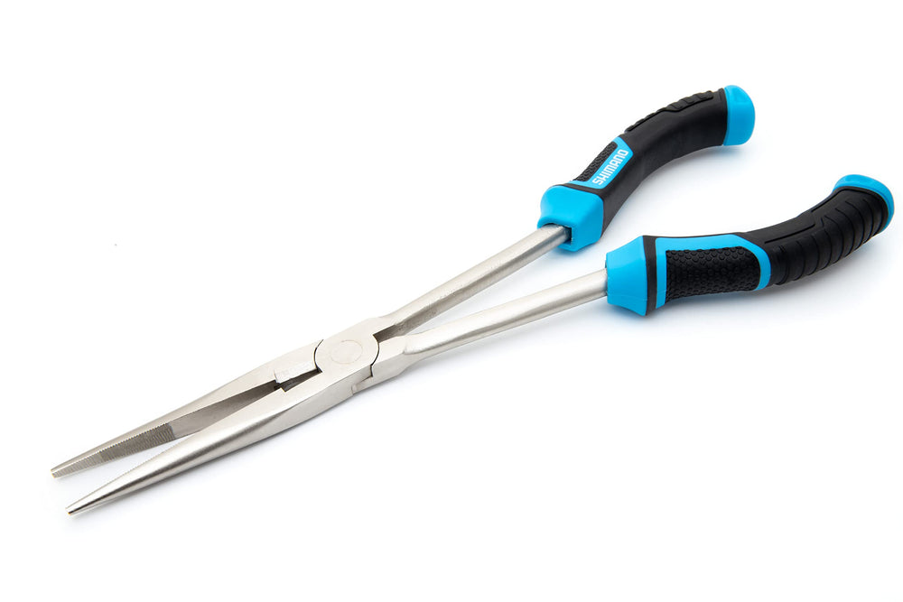 SHIMANO SHM 11 LNG Reach Pliers dual-density handle for a comfortable grip