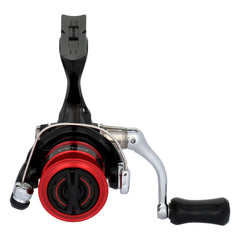 Shimano Sienna FG reel close-up on spool highlighting Propulsion Line Management.
