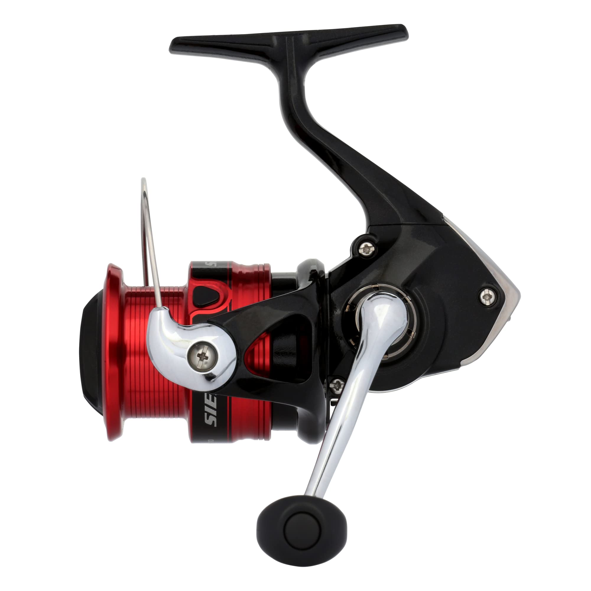 Shimano Sienna FG spool lip design enhances casting distance and reduces wind knots.