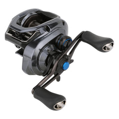 Front view of Shimano SLX 70 A low profile reel SLX71XGA