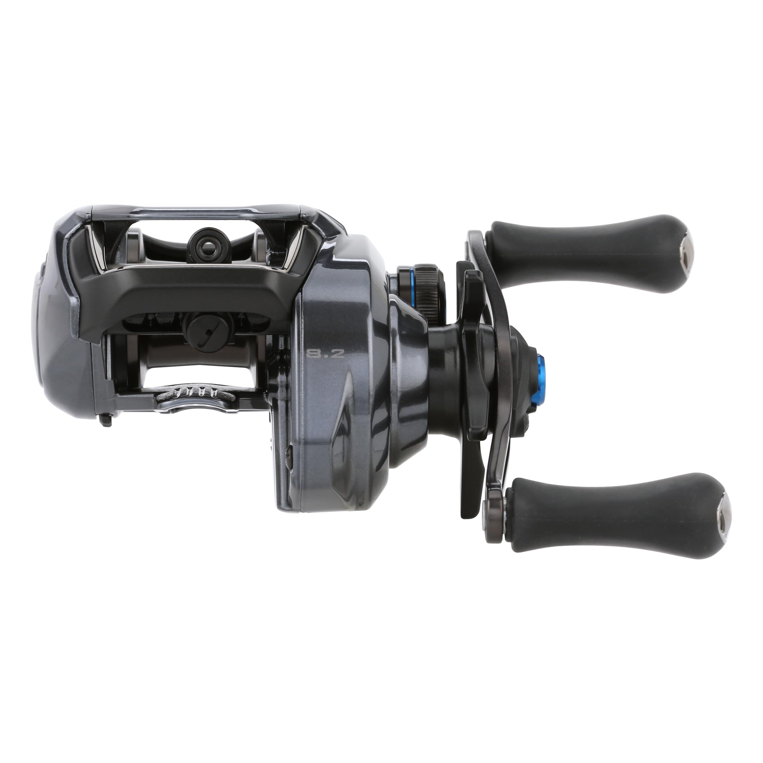 Close-up of HAGANE body on Shimano SLX71XGA reel