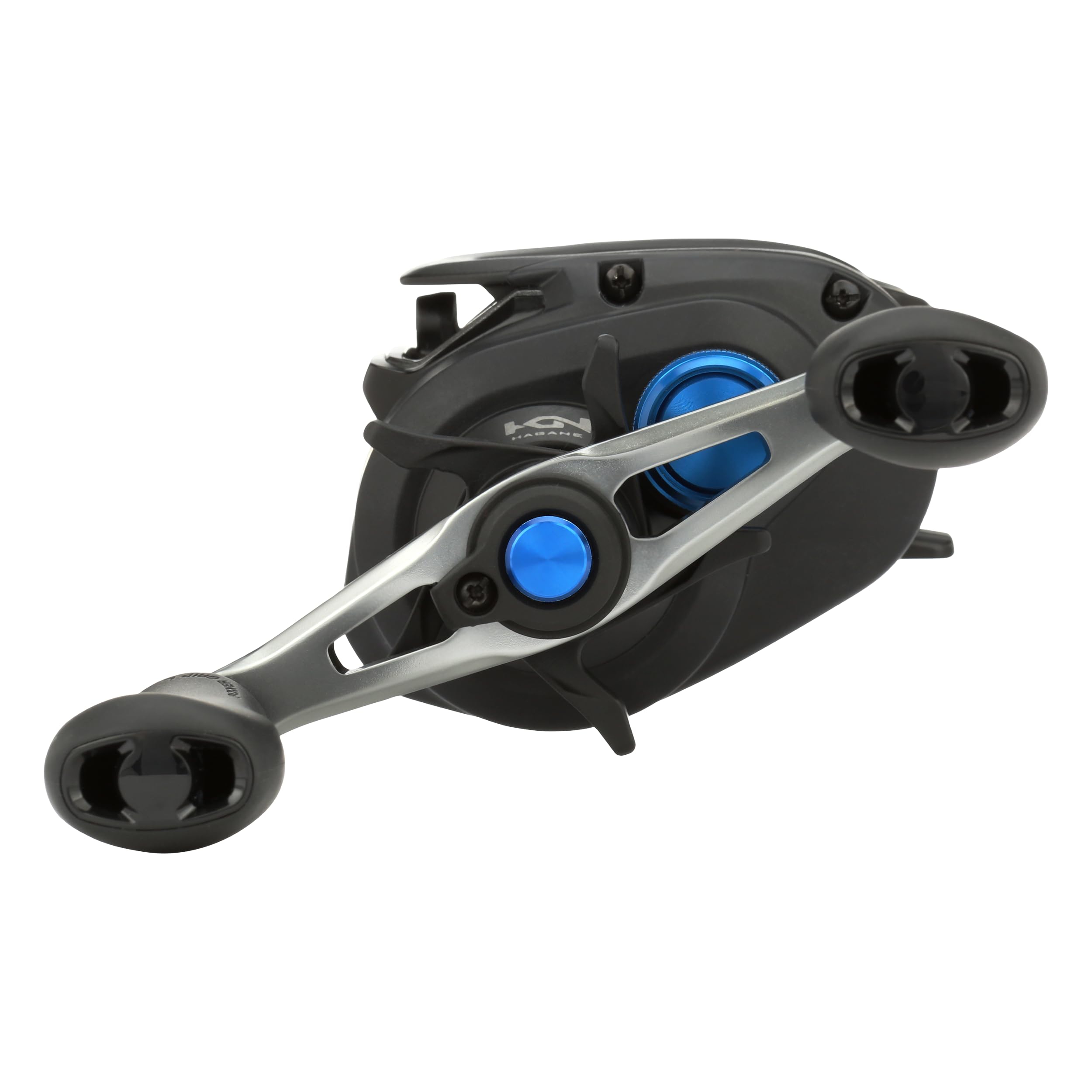 Reel body detail of Shimano SLX A shows precise construction.