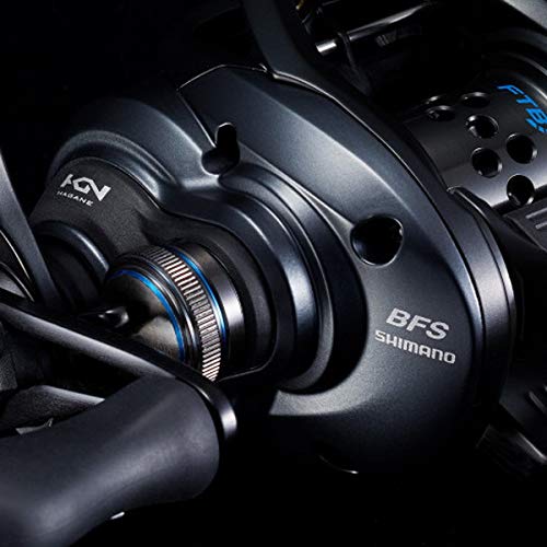 Shimano SLX BFS 2021 Left - aluminum spool close-up