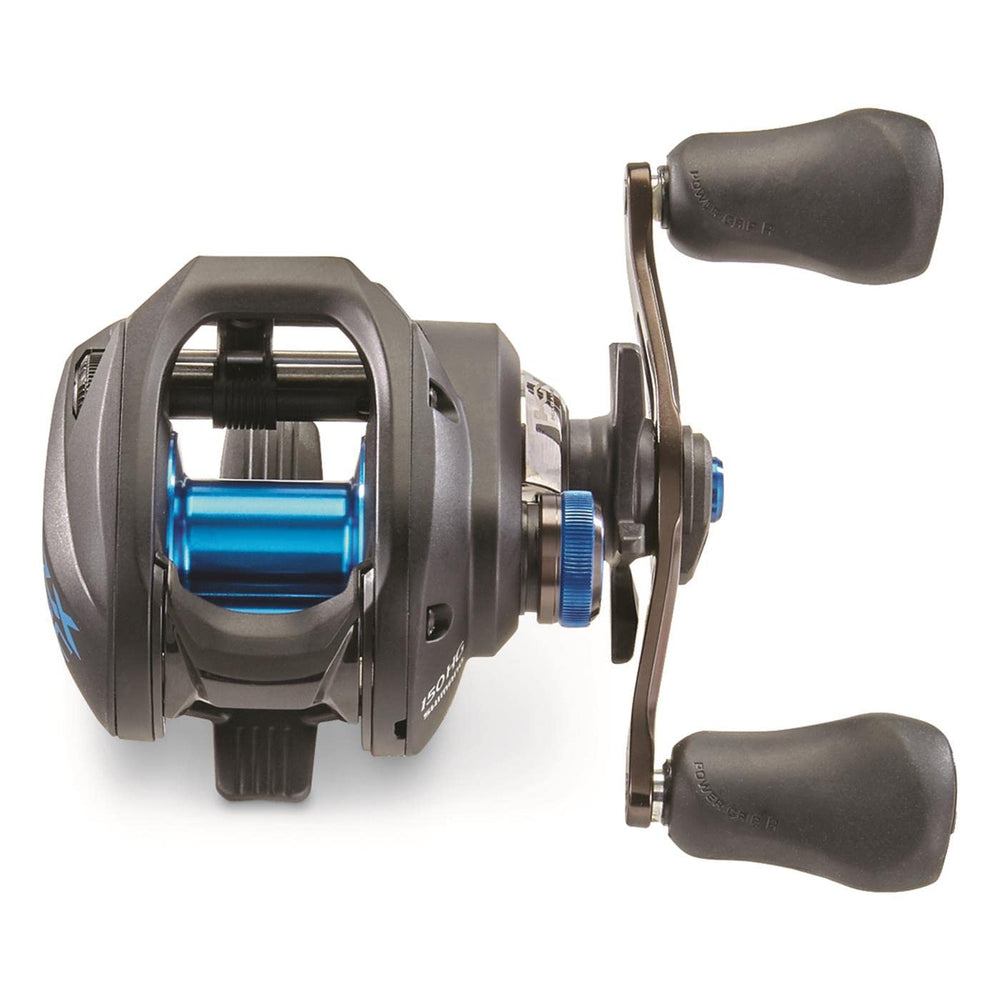 Shimano SLX DC 150 HG reel body detailing
