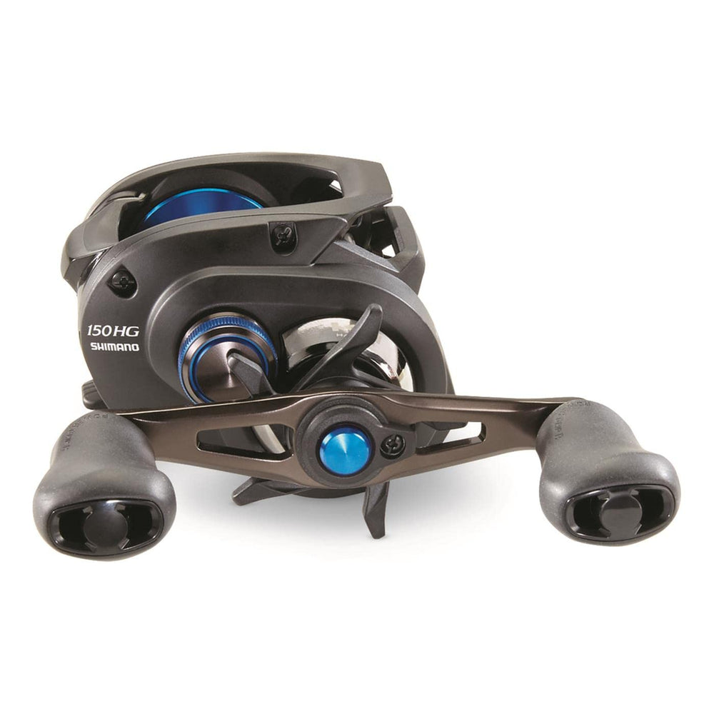 Shimano SLX DC 150 HG packaging and included accessories