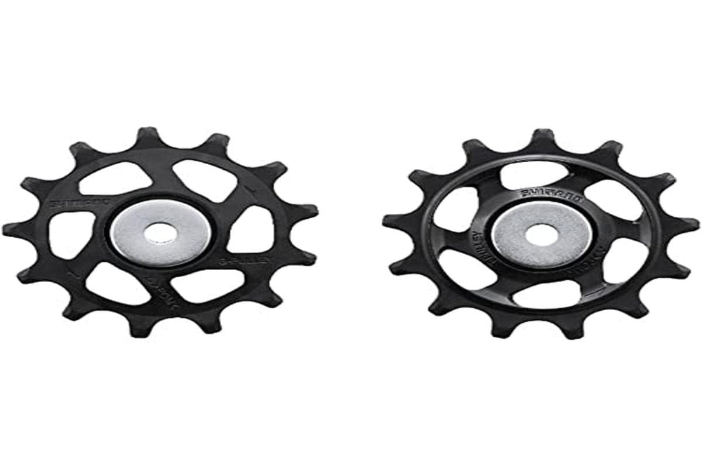 Shimano SLX RD-M7100 tension and guide pulley set in black for smoother shifting and reliable riding