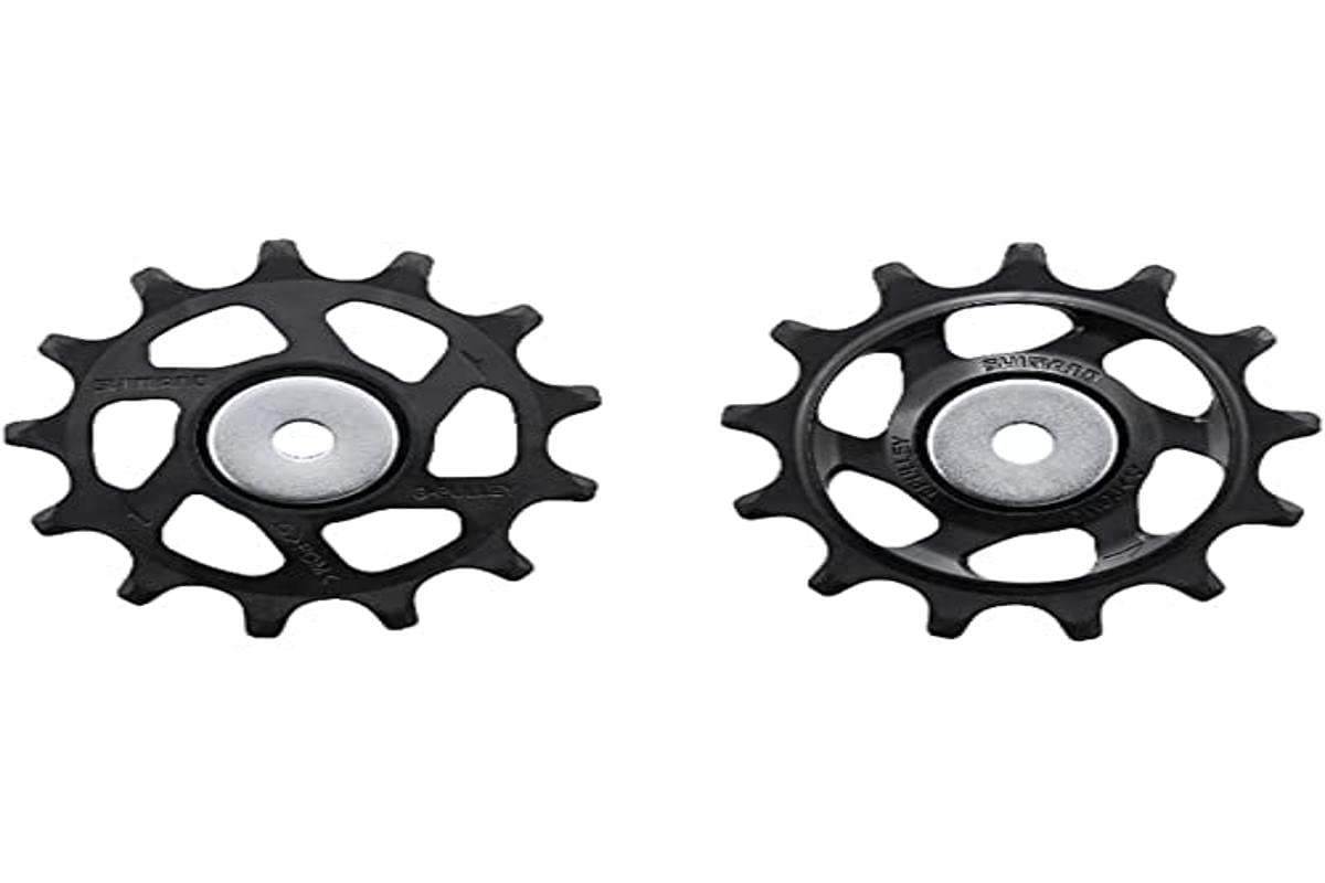 Shimano SLX RD-M7100 tension and guide pulley set in black for smoother shifting and reliable riding