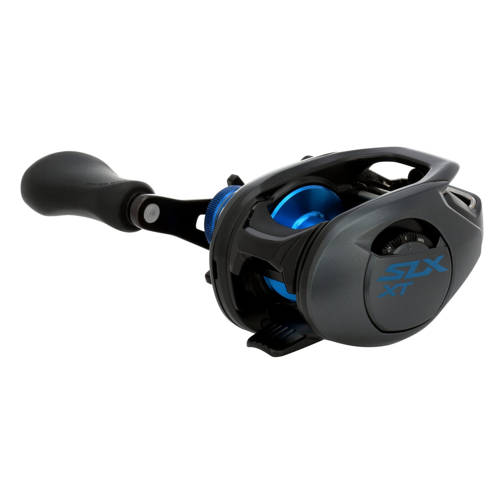 SHIMANO SLX XT ergonomic handle design reduces fatigue during long sessions