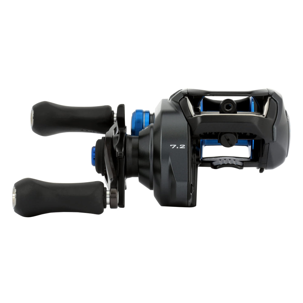 SHIMANO SLX XT with SVS Infinity brake system for precise casting control.