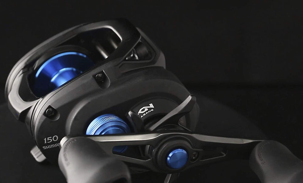SHIMANO SLX151 Three gear ratios 6.3:1, 7.2:1 HG, 8.2:1 XG for versatile retrieves.