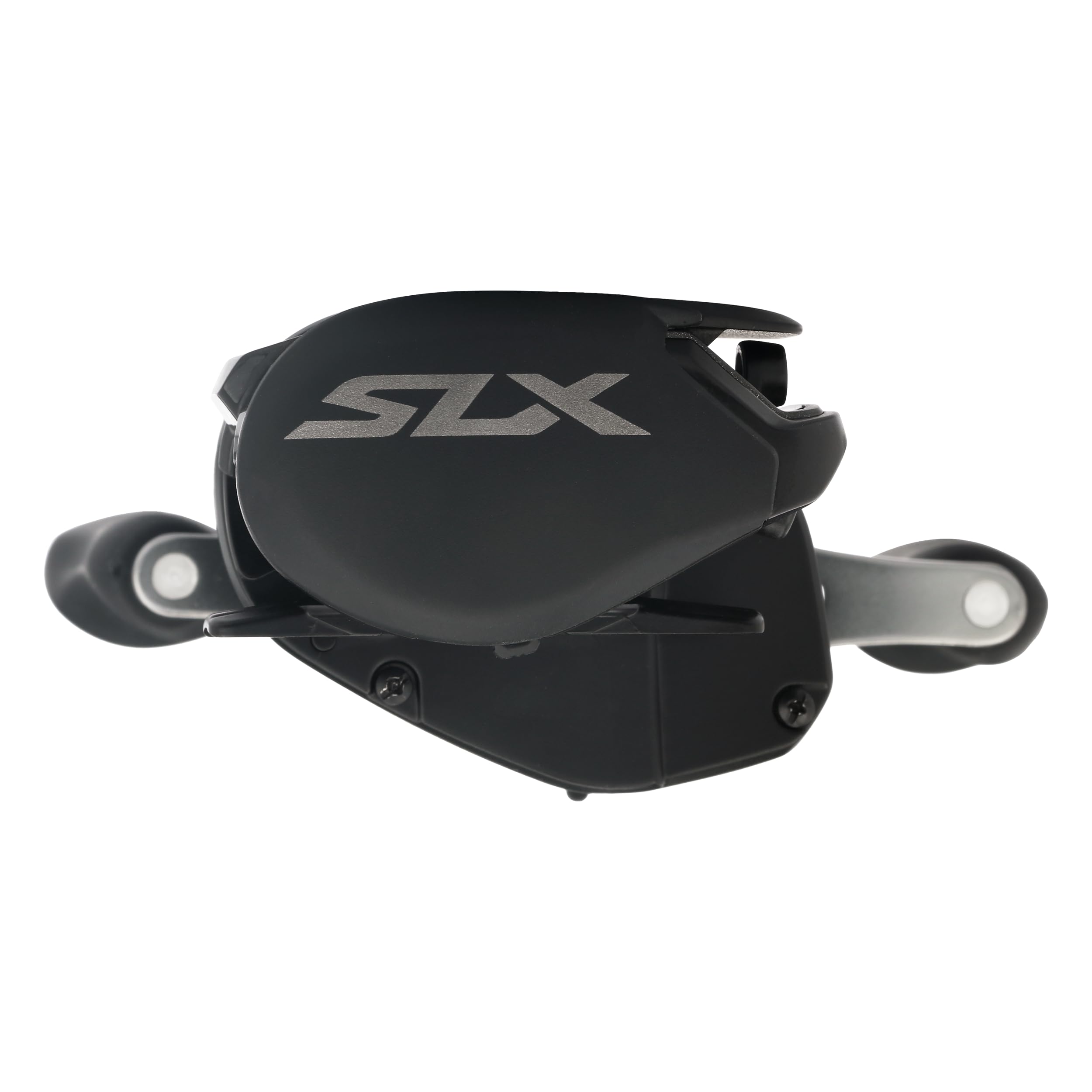 Shimano SLX151XGA hagane body close-up communicates rugged durability.