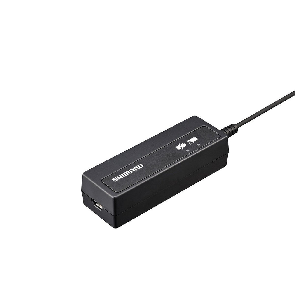 SHIMANO SM-BCR2 charger front view for fast battery charging